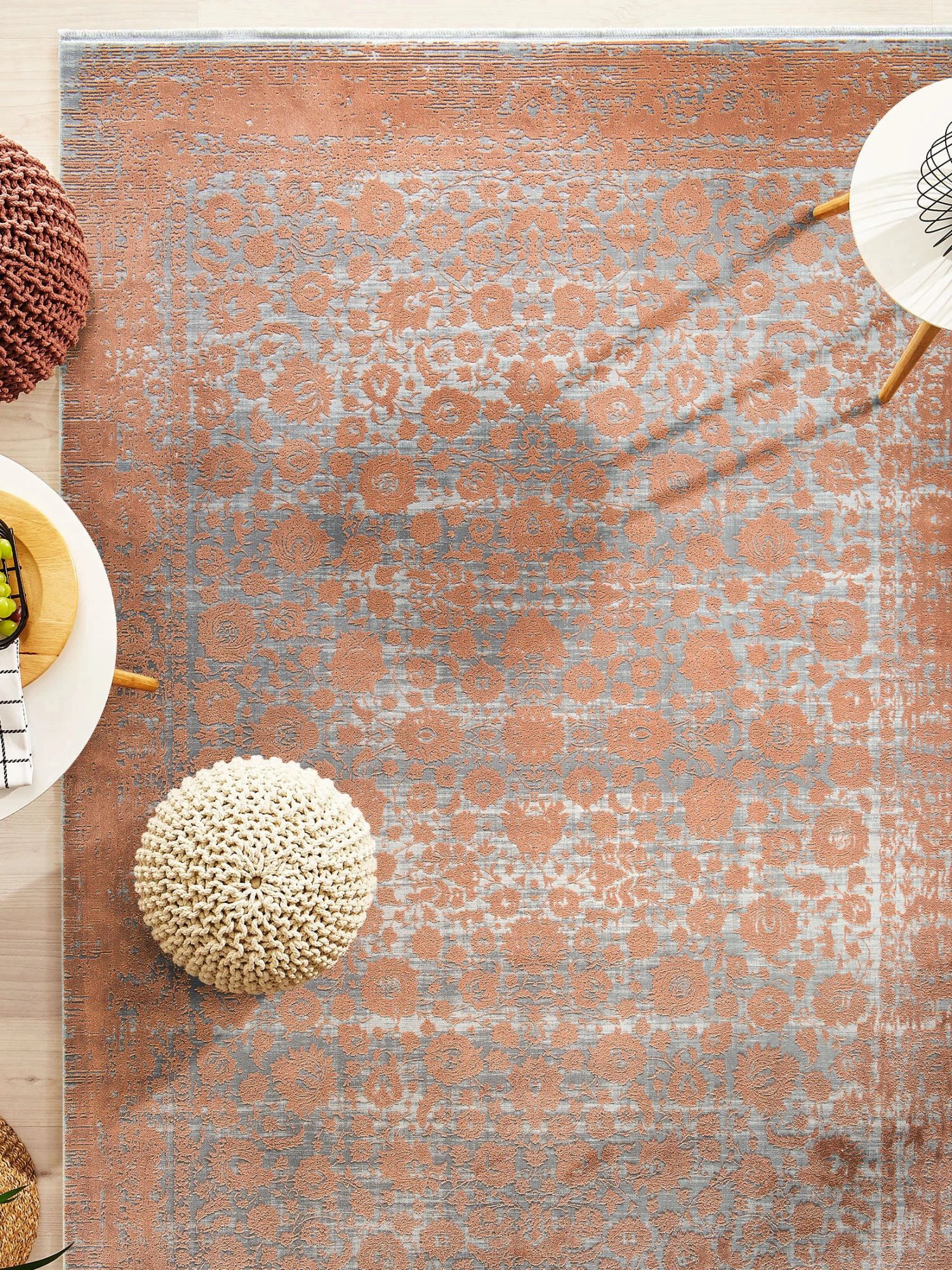 Vintage-Teppich, Copper 3 Vintage-Teppich, Copper