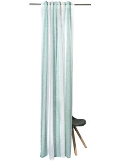 Vorhang Mit Gardinenband, Altmint 9 Vorhang Mit Gardinenband, Altmint -Heimtextildekoration Malena Gardine VerdeckteSchlaufe Gruen Altmint 140x245 pla2