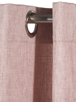 Ösenschal, Rose 10 Ösenschal, Rose -Heimtextildekoration Malia Gardine Oesenschal Rosa Rose 140x245 lup1