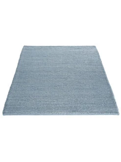Woll-Teppich, Sky Blue -Heimtextildekoration Malmby Handwebteppich hellblau Skyblue 170x240 fper