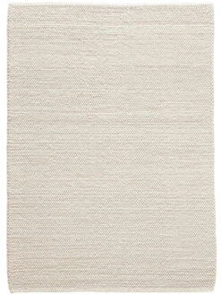 Woll-Teppich, Vanity White 13 Woll-Teppich, Vanity White -Heimtextildekoration Malmby Handwebteppich weiss VanityWhite 170x240 pla