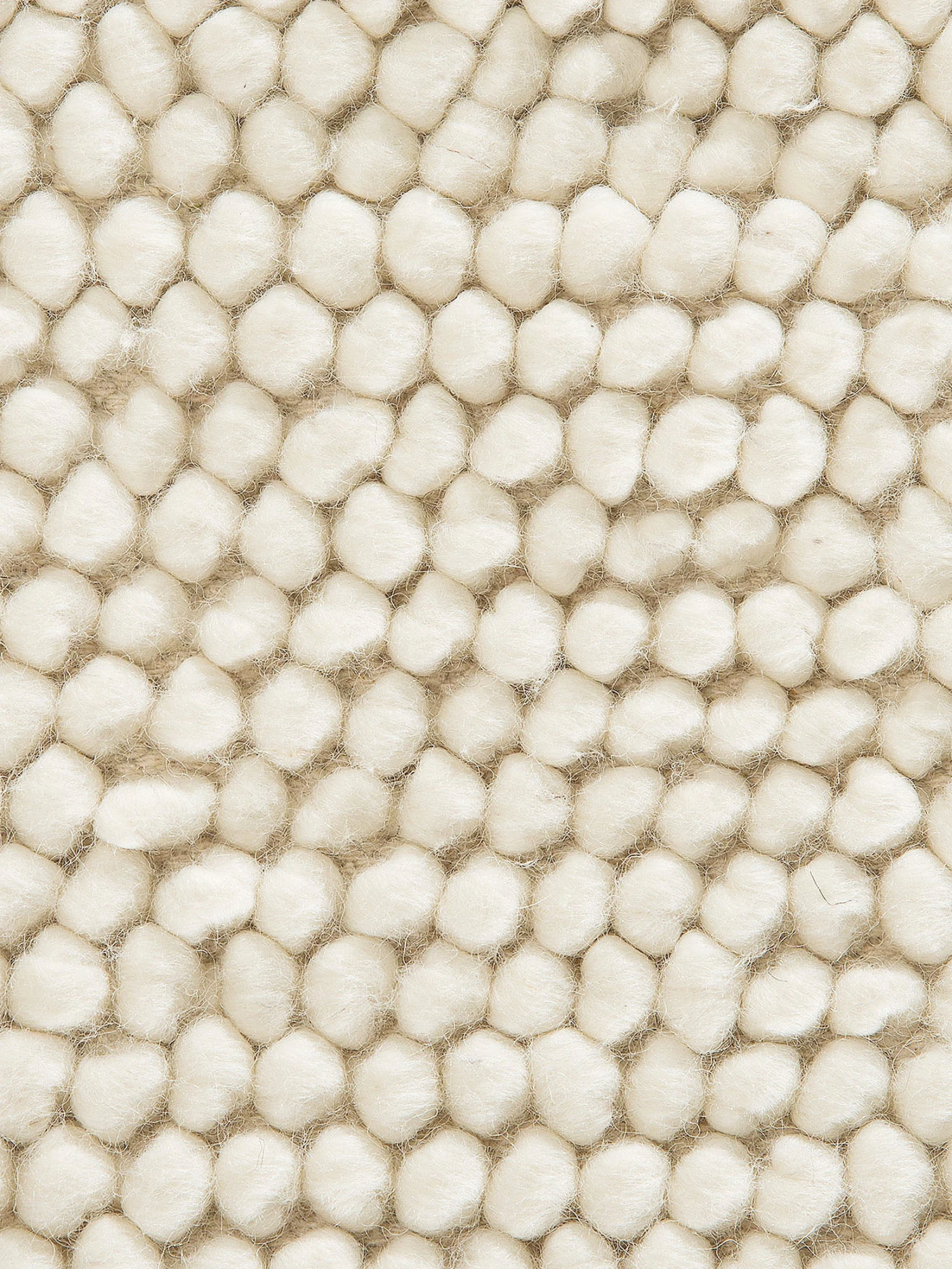 Woll-Teppich, Vanity White 9 Woll-Teppich, Vanity White – Bild 7