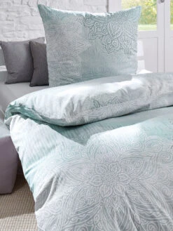 Renforcé-Bettwäsche, Eggshell Blue