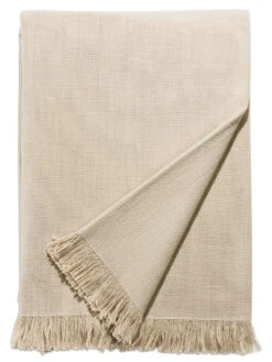 Decke, Sand -Heimtextildekoration Manessa Decke Beige Sand 150x200 pla