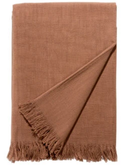 Decke, Erde 7 Decke, Erde -Heimtextildekoration Manessa Decke Terracotta Erde 150x200 pla