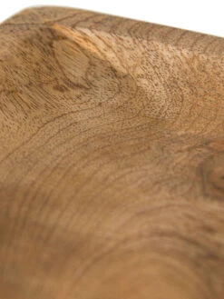 Deko-Tablett, Natur -Heimtextildekoration MangoSquareTray DekoTablett braun Natur 41x41x22C5 lup