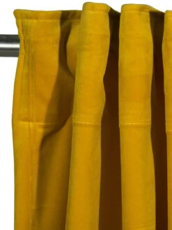 Vorhang Mit Gardinenband, Senf 10 Vorhang Mit Gardinenband, Senf -Heimtextildekoration Marilana Gardine verdeckteSchlaufe Gelb Senf 140x245 lup1