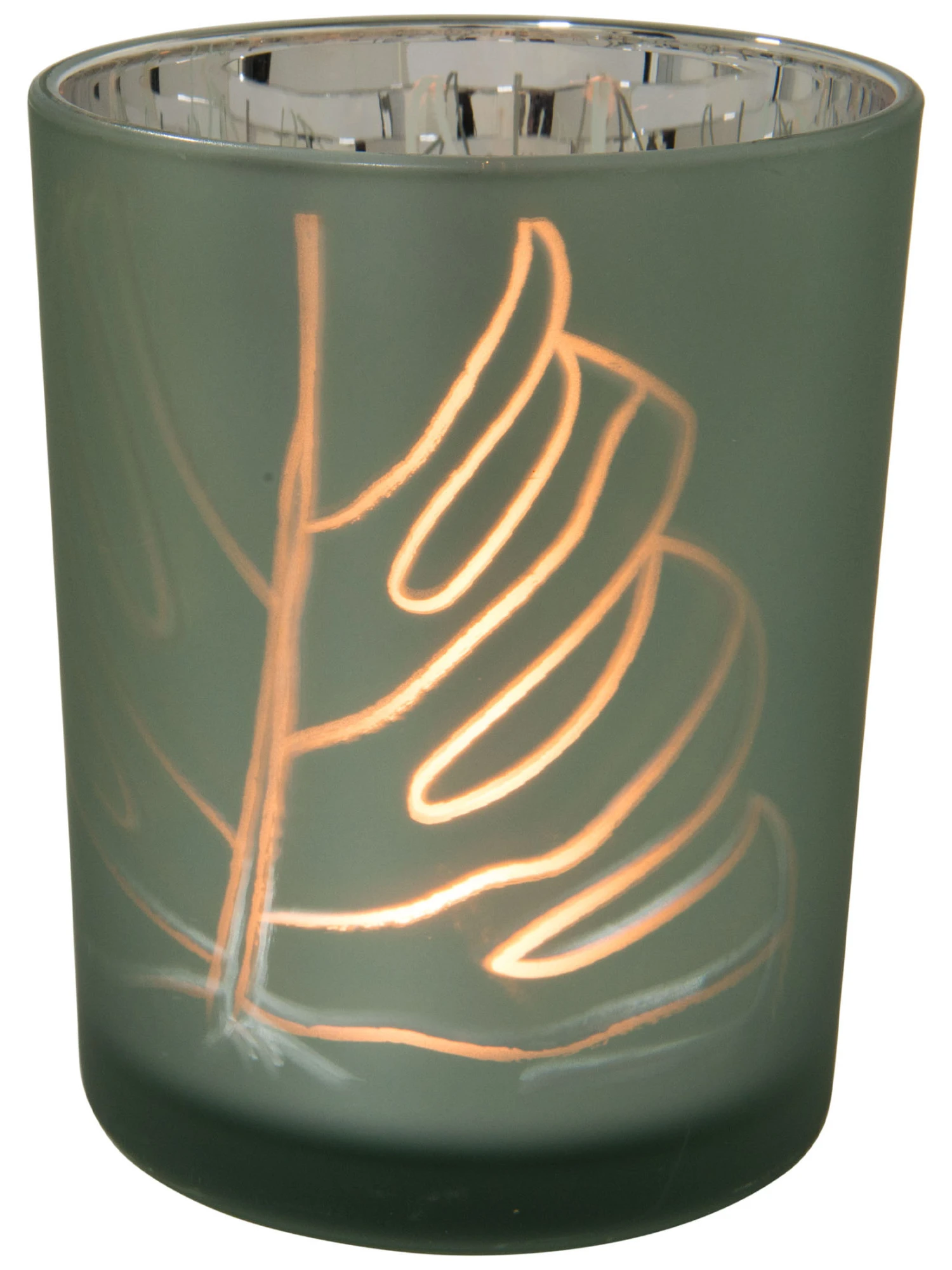 Teelichthalter, Hellblau/Silber 4 Teelichthalter, Hellblau/Silber – Bild 2