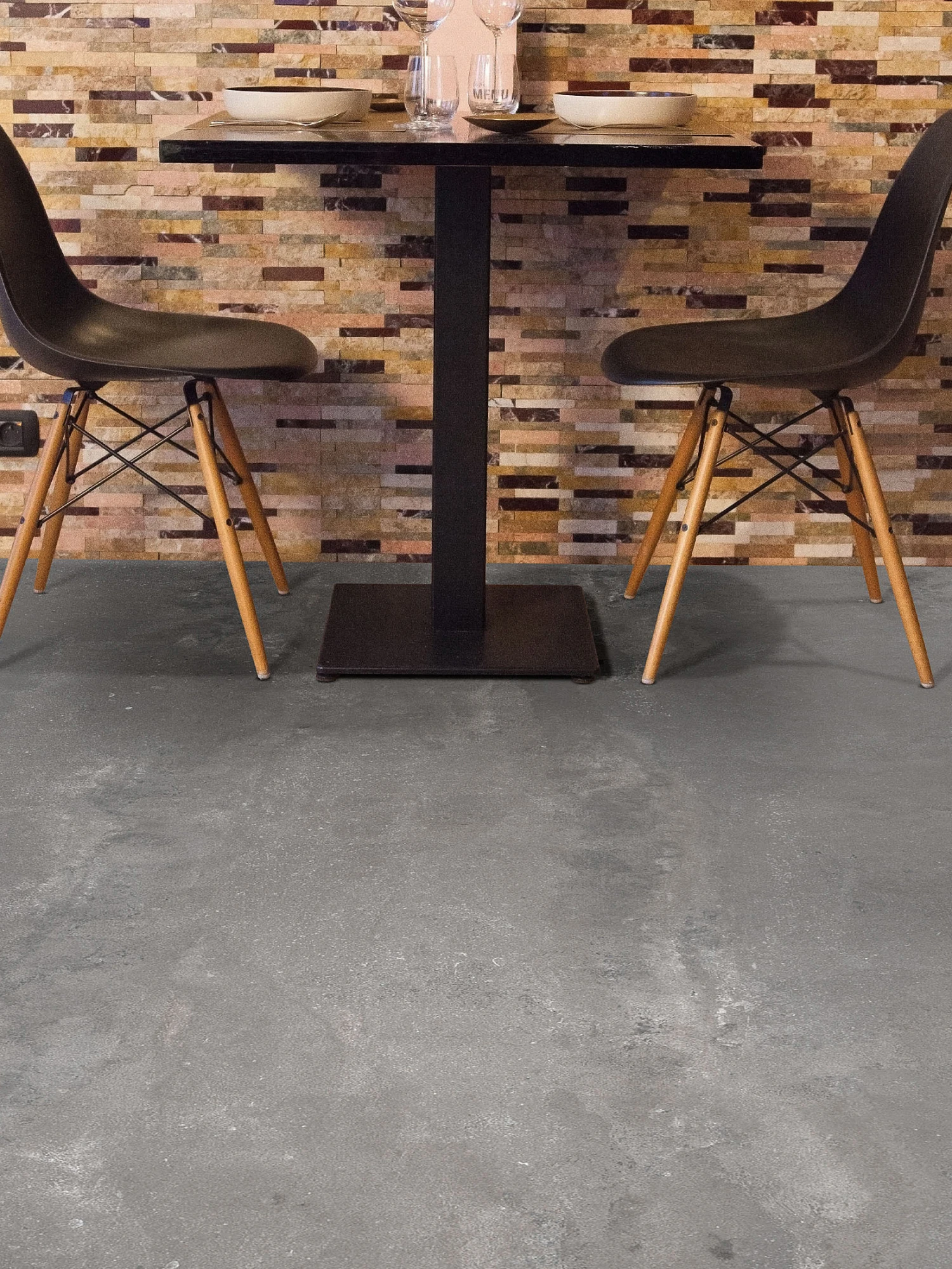 Vinyl-Rollenware, Stone Grey 3 Vinyl-Rollenware, Stone Grey