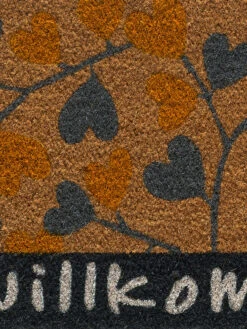 Fußmatte, Willkommen -Heimtextildekoration MyGarden Fussmatte Braun Willkommen 40x60 lup