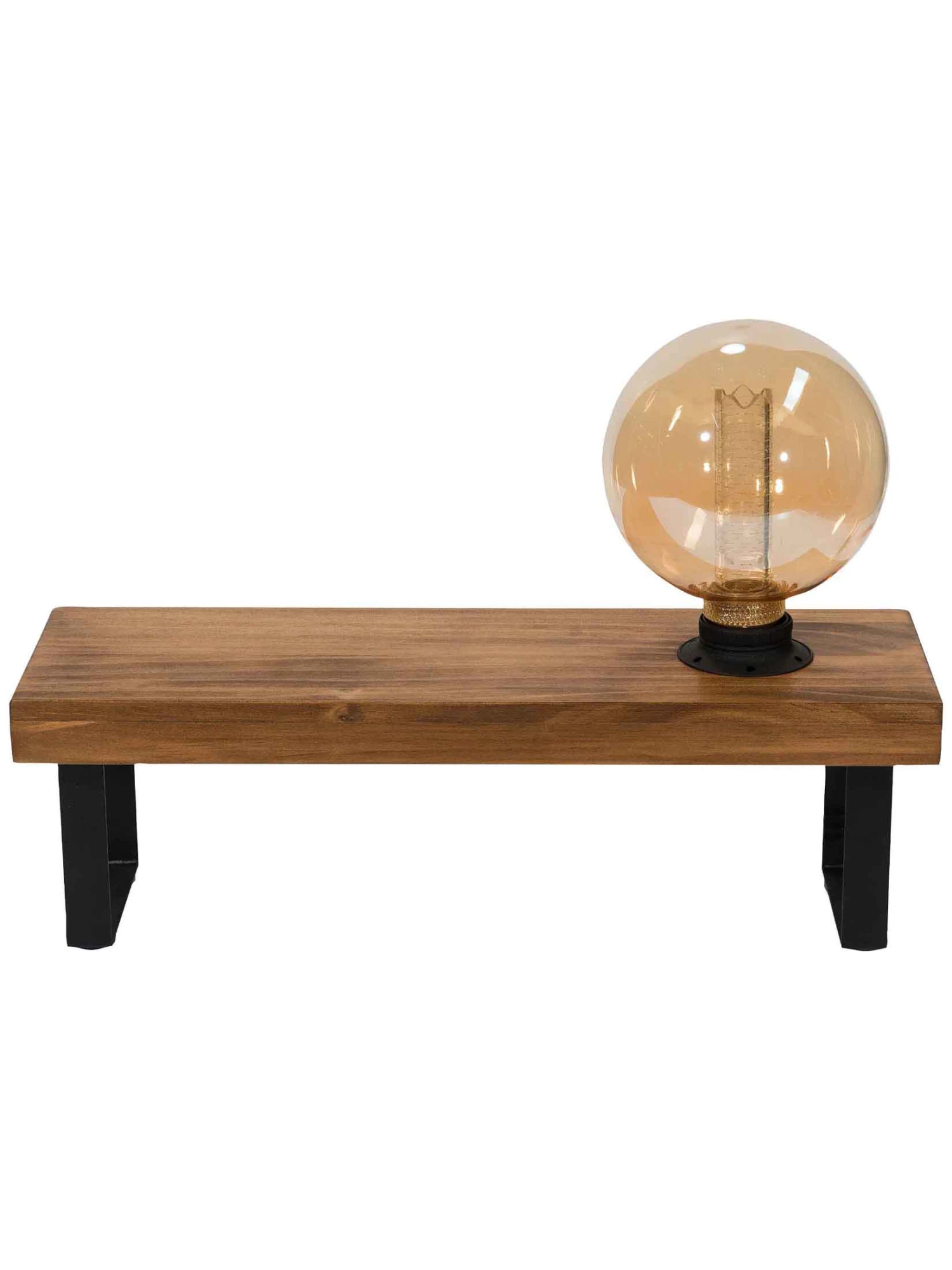 Tischleuchte, Braun 4 Tischleuchte, Braun – Bild 2