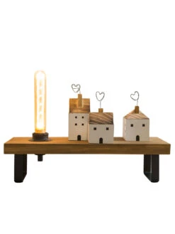 Tischleuchte, Braun 10 Tischleuchte, Braun -Heimtextildekoration MyStage Tischleuchte Braun 13x40x15 per3