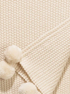 Decke, Offwhite -Heimtextildekoration Mysa Decke creme Offwhite 150x200 lup