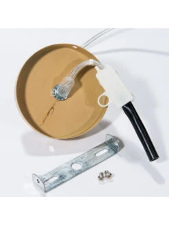 Hängeleuchte, Natural -Heimtextildekoration Nami Haengeleuchte Hellbraun Natural 50x50x37 ruk