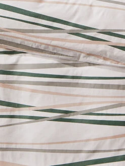 Renforcé-Bettwäsche, Weiss 7 Renforcé-Bettwäsche, Weiss -Heimtextildekoration Nerada Bettwaesche Gruen Weiss 135x200 lup