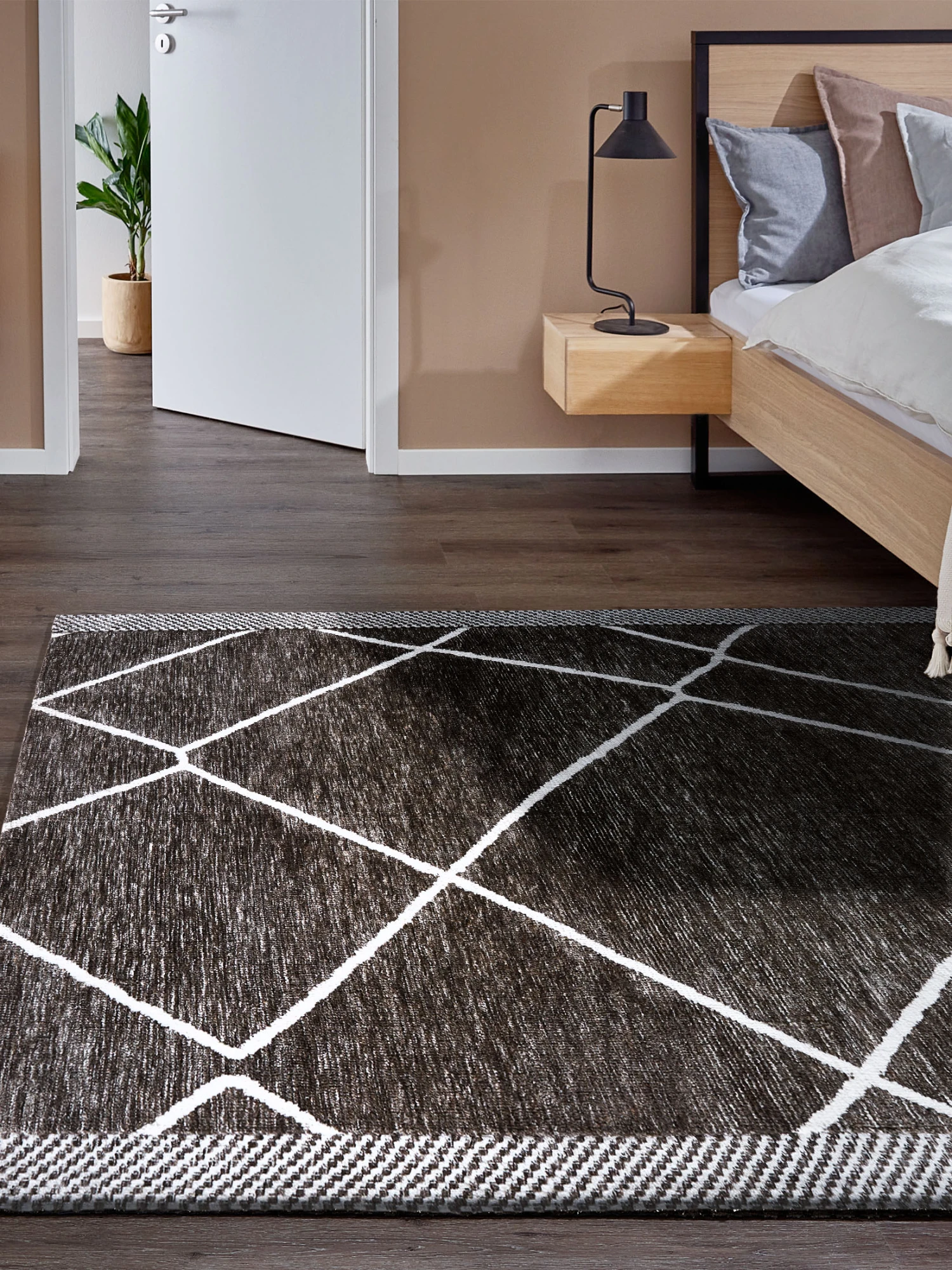 Moderner Teppich, Charcoal 3 Moderner Teppich, Charcoal