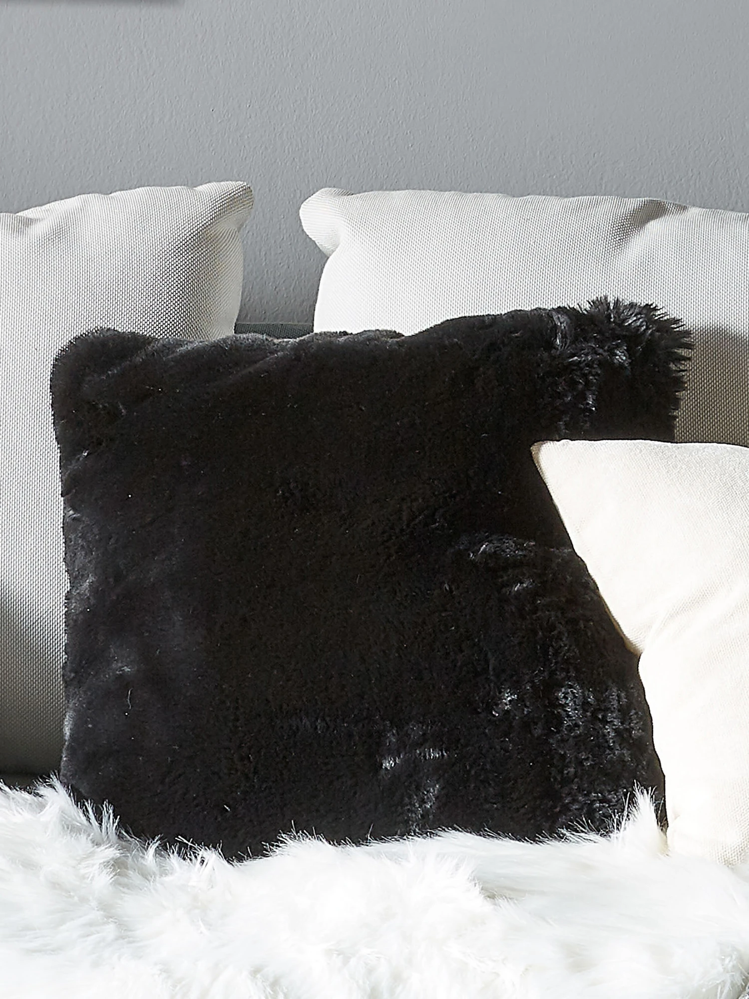 Kissen, Black 3 Kissen, Black