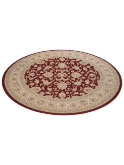 Orient-Teppich, Rot -Heimtextildekoration Onyx Klassischweb Rot 200rund fper