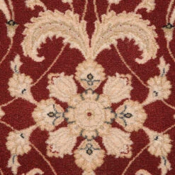 Orient-Teppich, Rot -Heimtextildekoration Onyx Klassischweb Rot 200rund lup