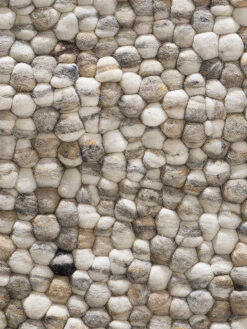 Filzkugel-Teppich, Natur 9 Filzkugel-Teppich, Natur -Heimtextildekoration Oviedo Filzkugelteppich beige natur lup