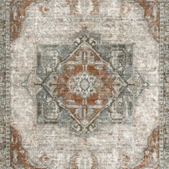 Vintage-Teppich, Kupfer -Heimtextildekoration Palacio Vintageteppich Terracotta Kupfer 160x230 lup2