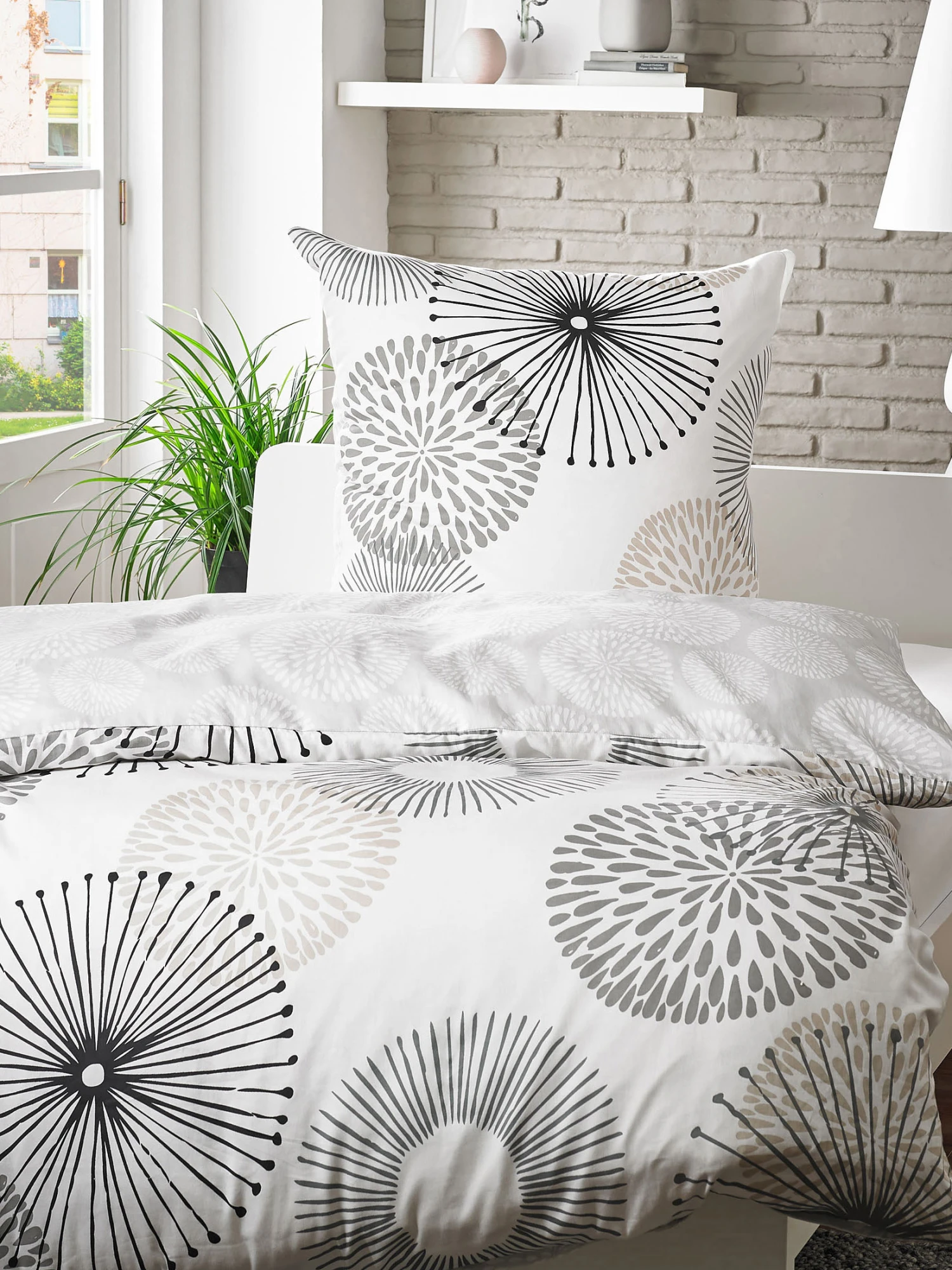 Satin-Bettwäsche, Nature 3 Satin-Bettwäsche, Nature