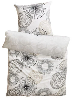 Satin-Bettwäsche, Nature 10 Satin-Bettwäsche, Nature -Heimtextildekoration Panadero Bettwaesche beige nature 135x200 pla