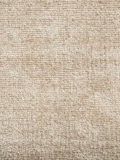 Viskose-Teppich, Creme -Heimtextildekoration Piemonte UniTeppich Creme rund lup