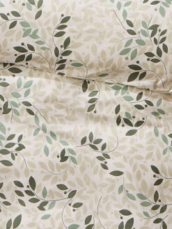 Renforcé-Bettwäsche, Grün -Heimtextildekoration Pinja Bettwaesche Gruen 135x200 lup