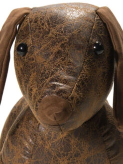 Figur, Braun -Heimtextildekoration Puppy Tuerstopper Braun 15x35x22 lup