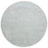 Woll-Teppich, Hellgrau -Heimtextildekoration Puri NepalTeppich Grau Hellgrau 200rund pla