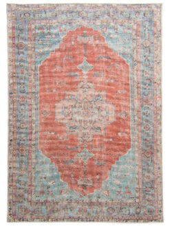 Vintage-Teppich, Rot -Heimtextildekoration Ranjanpur VintageTeppich Rot 160x230 pla