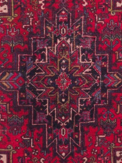 Heimtextildekoration -Heimtextildekoration Ranya Badmatte Rot Kaminrot 60x100 lup