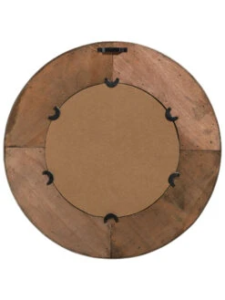 Spiegel, Natural -Heimtextildekoration Rondell Spiegel Hellbraun Natural 50rund ruk