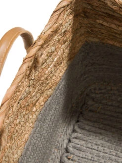 Korb, Grau/Natur -Heimtextildekoration Rurop Korb Grau GrauNatur 30x30x22 lup2