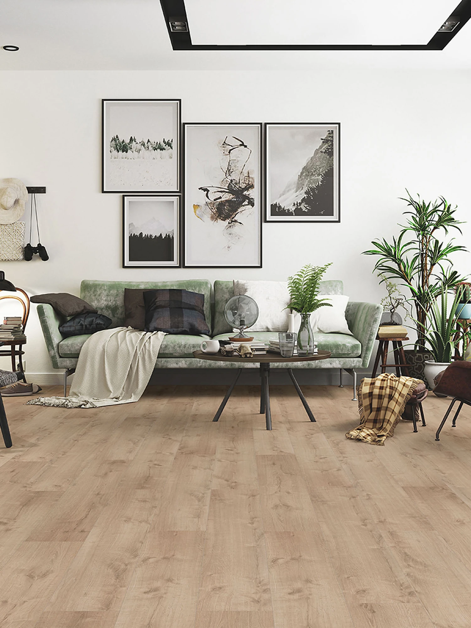 Klick-Laminat, Wild Oak 62262 3 Klick-Laminat, Wild Oak 62262