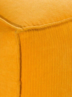 Pouf, Senf -Heimtextildekoration Samson Pouf Gelb Senf eckig 40x40 lup