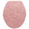 Deckel, Rosé 1 Deckel, Rosé -Heimtextildekoration Santana Badematte rosa Rose WC Deckel pla