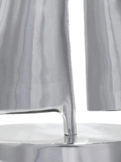 Objekt, Silber -Heimtextildekoration Sculpture Objekt Silber lup