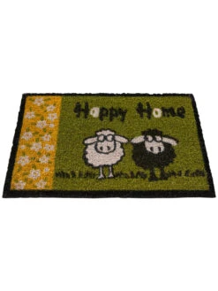 Fußmatte, Hellgrün -Heimtextildekoration Sheep Fussmatte gruen Hellgruen 40x60 fper
