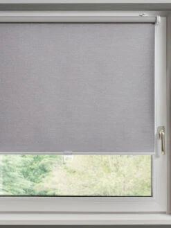 Rollo, Silber -Heimtextildekoration ShootingStar Sonnenschutz Rollo Hellgrau Silber mil3