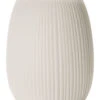 Vase, Weiss -Heimtextildekoration Sinya Vase Creme Weiss 13x13x172C9 per