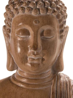 Figur, Hellbraun 7 Figur, Hellbraun -Heimtextildekoration SittingBuddha Figur Braun Hellbraun 21x28x43 lup