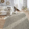 Hochflor-Teppich, Grau Meliert 1 Hochflor-Teppich, Grau Meliert -Heimtextildekoration Skaven HochflorTeppich Beige GrauMeliert 160x230 mil