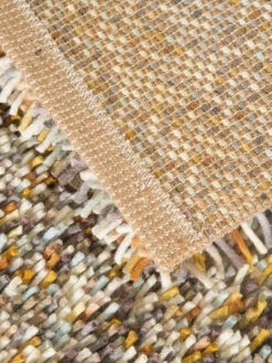 Hochflor-Teppich, Multicolor -Heimtextildekoration Skaven HochflorTeppich Braun Multicolor 160x230 wel