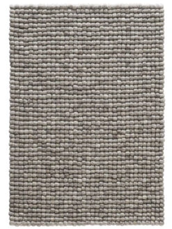 Filzkugel-Teppich, Stone Grey