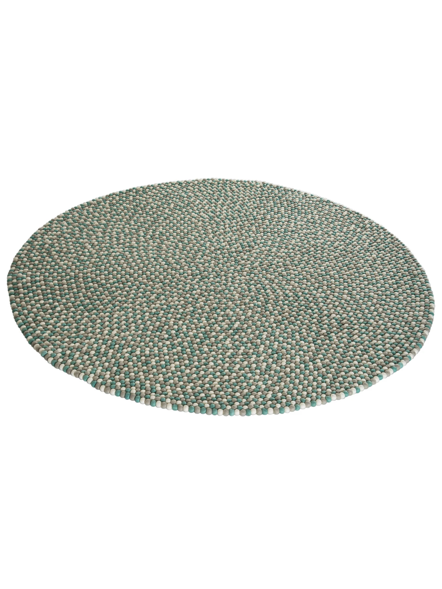 Filzkugel-Teppich, Green 5 Filzkugel-Teppich, Green – Bild 3