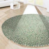 Filzkugel-Teppich, Green 2 Filzkugel-Teppich, Green -Heimtextildekoration Smedby FilzkugelTeppich Gruen Green 200rund mil