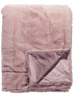 Decke, Rose -Heimtextildekoration Snorre Decke Rosa Rose 150x200 pla