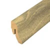 Sockelleiste, Aristan Oak 2 Sockelleiste, Aristan Oak -Heimtextildekoration Sockelleiste4cm Zubehoer holzdekor aristanOak 4x250 per